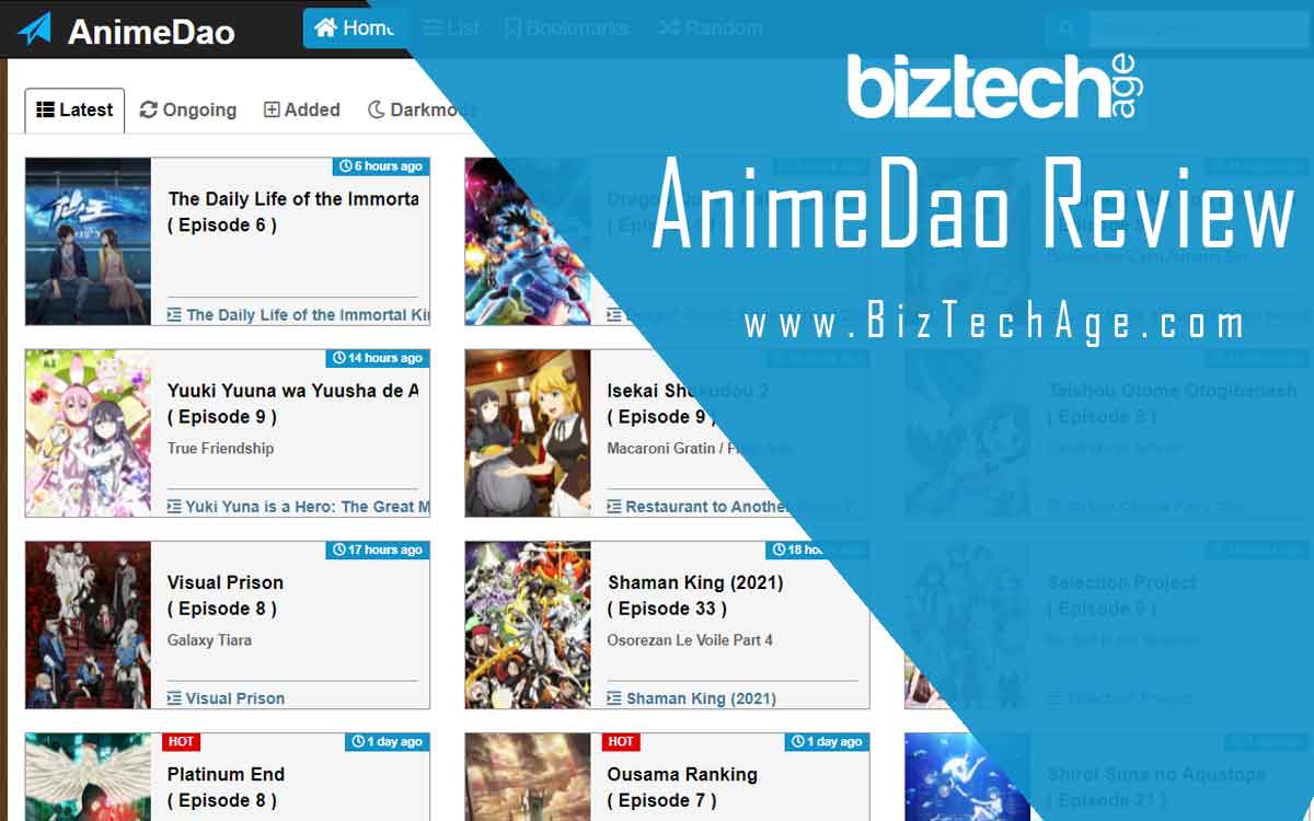 Anime Dao: A Digital Universe of Anime Entertainment